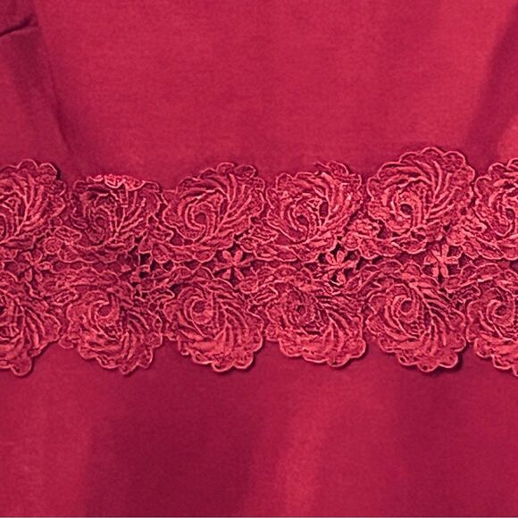 Clearlove Valentines Red Long Sleeve Elegant Cocktail Party Dress Size M NEW! - Picture 7 of 11